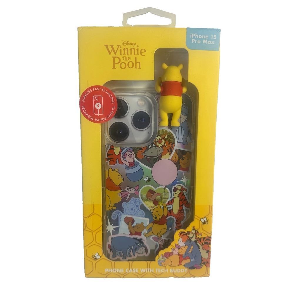 Disney Winnie the Pooh iPhone 15 Pro Max Tech Buddy MagSafe Phone Case NIB